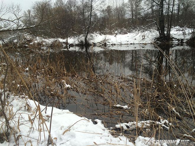 Изображение 1 : Зимой на малой реке